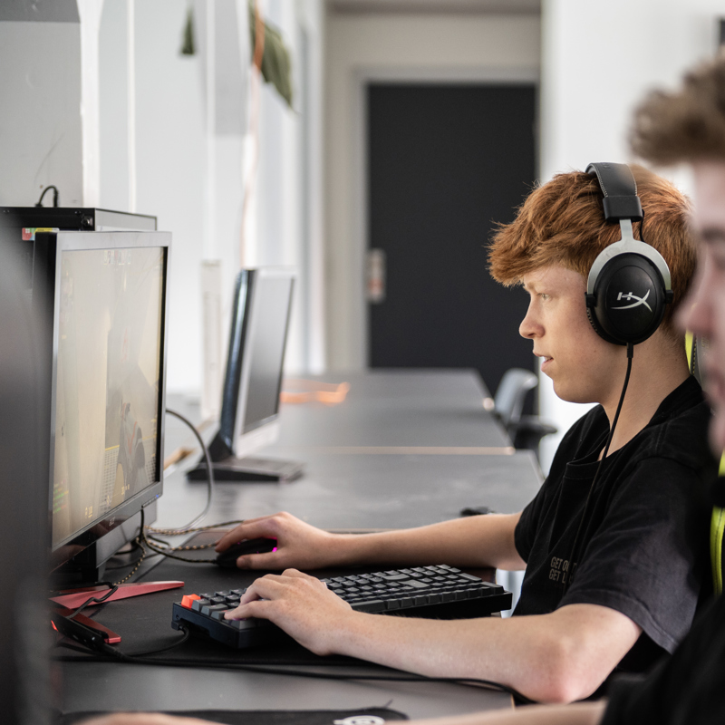E-sport på Gudenaadalens efterskole