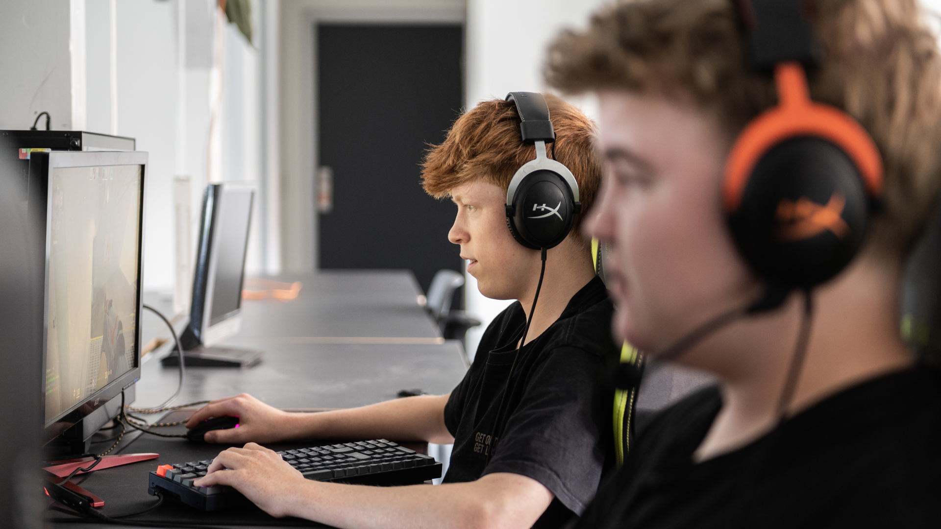 E-sport på Gudenaadalens efterskole.